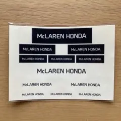 McLaren Honda ステッカー — image 1