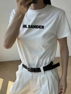 【限定特価】JIL SANDER ロゴ Tシャツ ホワイト S — image 1