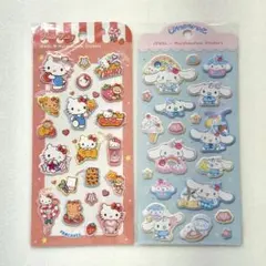 サンリオキャラクターズ♡ジュエルマシュマロステッカーズ 2枚セット — image 1