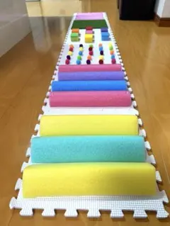 センサリーマット＊6枚セット＊感触あそび＊室内あそび＊ハンドメイド — image 1