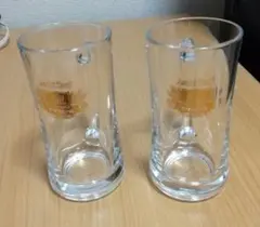 アサヒビール 生ジョッキ 2個セット 約14cm — image 1