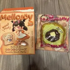 Mellojoy トーストつみつみシリーズ スクイーズ 抹茶 — image 1