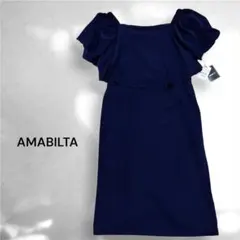 【新品】AMABILTA ヤマダヤ　スコットクラブ　セレモニーワンピース　38 — image 1