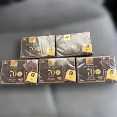森永製菓 カレ・ド・ショコラ カカオ70 5箱セット — image 1