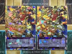 遊戯王ラッシュデュエル　蒼救の閃戟士ディグレイシオン　オーバーラッシュレア　2枚 — image 1