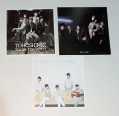 東方神起　ジャケットサイズカード　3枚 — image 1