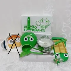 激レア⭐︎ケロロ軍曹 フライパン　片手鍋　プレート　ケロロキッチンセット — image 1