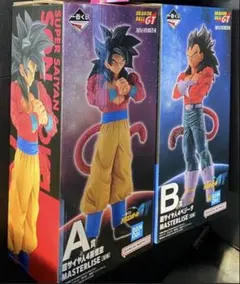 【新品・未使用】一番くじ ドラゴンボールGT A賞 孫悟空 B賞 ベジータ — image 1