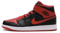 Nike Air Jordan 1 Mid "Bred Toe" US11 — image 1
