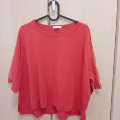chocol raffine 赤 オーバーサイズ Tシャツ — image 1