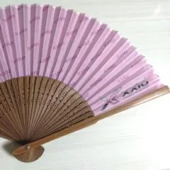 ゼクシオ　ゴルフ　 ロゴ入りピンク扇子　ノベルティ　XXIO レディース — image 1