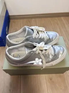 Converse GOLF le FLEUR Silver Sneakers — image 1
