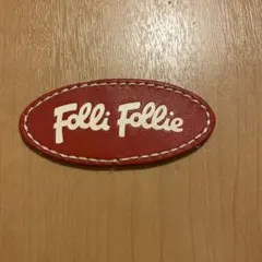 Folli Follie ロゴワッペン レッド — image 1