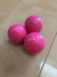 ZNLAKU ゴルフボール ピンク 12個入り — image 1