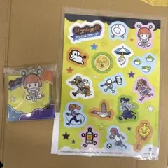 リズム天国　ミラクルスターズ　2連アクリルキーホルダー　デコレーションシート — image 1