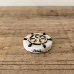 OBJETS DE MARINE 舵輪モチーフ 陶器製小物 — image 1