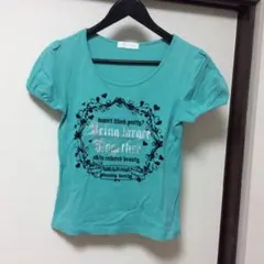 新品 プライムパターン Tシャツ ターコイズ — image 1