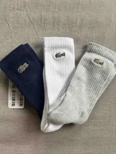 LACOSTE SPORT ソックス 3足セット 26～30cm — image 1