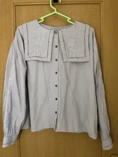 コーネリーライクエンブロイダリーブラウス TSUHARU SM2 — image 1