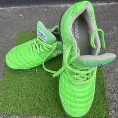GAVIC サッカー トレーニングシューズ 蛍光グリーン — image 1