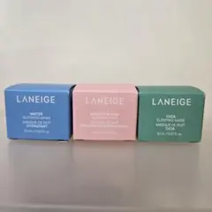 新品未開封 ラネージュ LANEIGE スリーピングマスク3種類 ミニサイズ — image 1