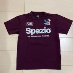 ぴち様専用 Spazio 半袖プラクティスシャツ ボルドー Mサイズ — image 1