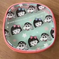 ちびまる子ちゃん×クレヨンしんちゃん コラボポーチ — image 1