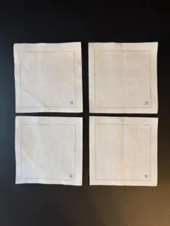 HERMES コースター4枚セット — image 1