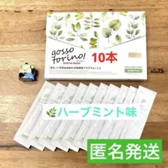 ゴッソトリノ　薬用マウスウォッシュお試し10本セット　ハーブミント味！ — image 1