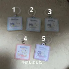 Sirotan x Sanrio アクリルキーホルダーセット — image 1