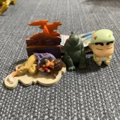 クレヨンしんちゃん フィギュア 3点セット　まちぼうけ　カプセルQ — image 1