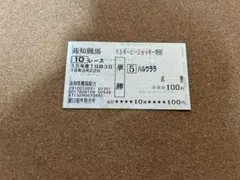ハルウララ単勝　ハズレ馬券 — image 1