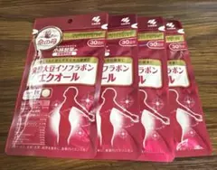 小林製薬　発酵大豆イソフラボン エクオール 30粒　4袋 — image 1