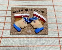 BANZAI NEKO CO, LTD セーラー少年 イヤリング — image 1