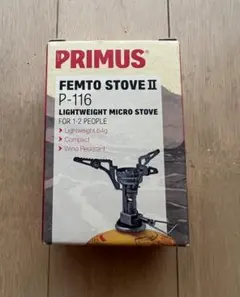 PRIMUS 【プリムス】 P-116 フェムトストーブ II 新品正規品 — image 1