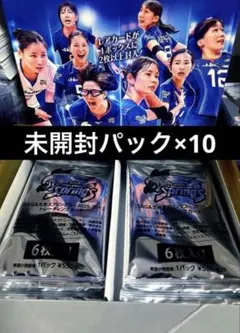 SAGA久光スプリングス 2025-26 未開封パック 10パック入　トレカ　f — image 1