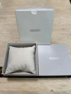 新品 SEIKO セイコー 純正ボックス 化粧箱　クロス1枚付き — image 1