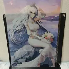 アズールレーン A3クリアポスター ハーマイオニー F-4賞 — image 1