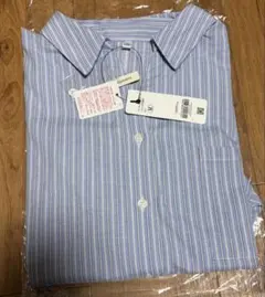 タグ付き 新品未使用cocaオックスドルマンシャツ ストライプ Mサイズ — image 1