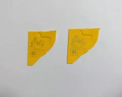 銀のエンゼル 2枚 チョコボール — image 1