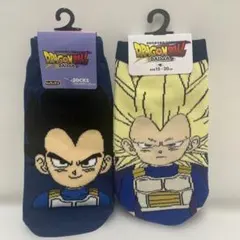 ドラゴンボール DAIMA 15〜21cm子供用靴下 ベジータ　2足セット — image 1