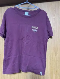 Coca-Cola 半袖 Tシャツ ボルドー Lサイズ — image 1