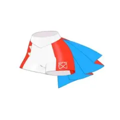 【同梱150円】クールアイドルホワイトレッド ボトムス — image 1