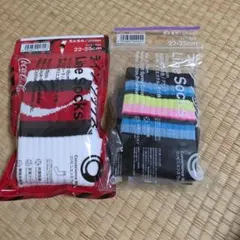 コカ・コーラ ラインソックス ファミマソックス2足セット — image 1