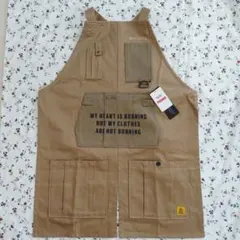 BONFIRE 綿100%防炎加工エプロン キャンプ アウトドア — image 1