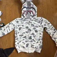 美品！！A BATHING APE Shark Hoodie Full Zip — image 1