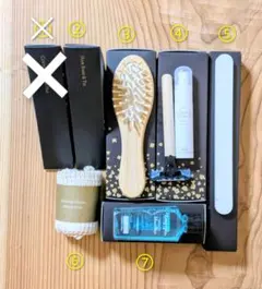 大阪ステーションホテル高級アメニティ 未使用6点 コットンタオル付 — image 1