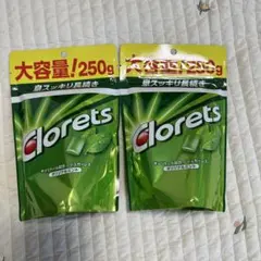 大容量2袋セット！Clorets XP オリジナルミント 250g — image 1