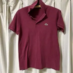 LACOSTE ポロシャツ ボルドー — image 1