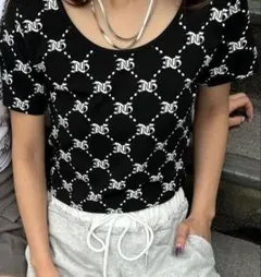 EGOIST モノグラムTシャツ — image 1